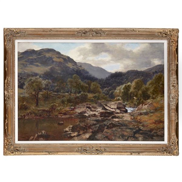 The Heart Of The Trossachs Oil Painting by Duncan Cameron