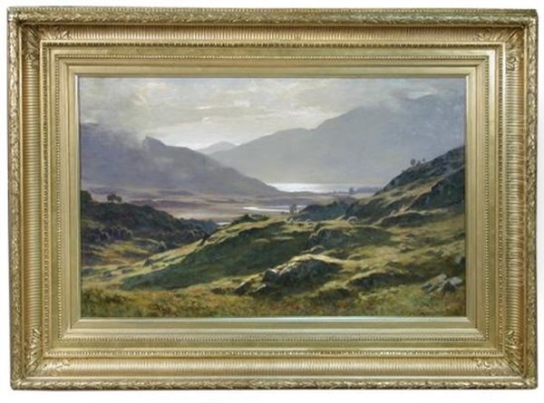 Summer Afternoon In Lower Glencoe Oil Painting by Duncan Cameron