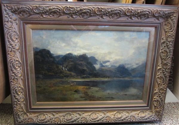 Highland River Oil Painting by Duncan Cameron