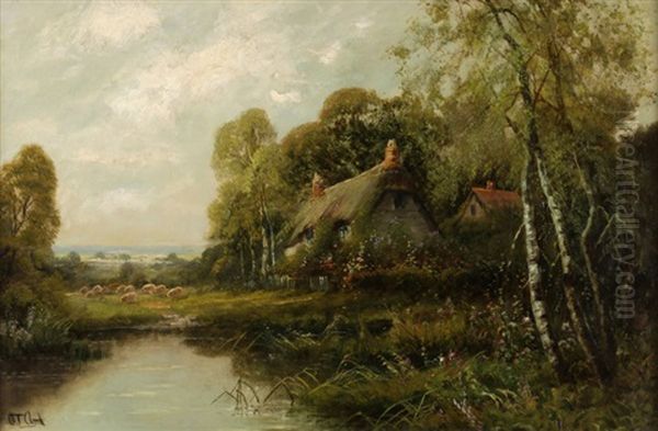 Near Dumfries Oil Painting by Duncan Cameron