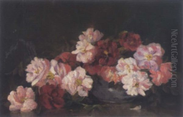 Blumenstilleben Oil Painting by Julia Margaret Cameron