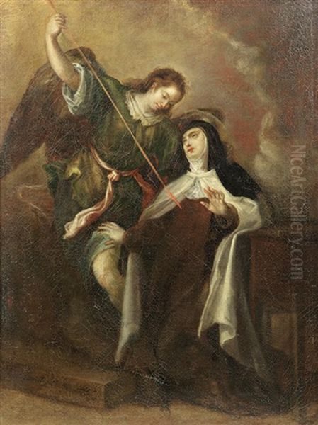 The Ecstasy Of Saint Teresa Oil Painting by Francisco Camilo