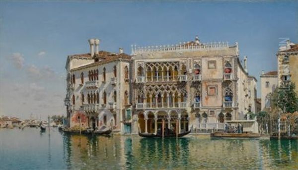 Ca' D'oro, Venice Oil Painting by Federico del Campo