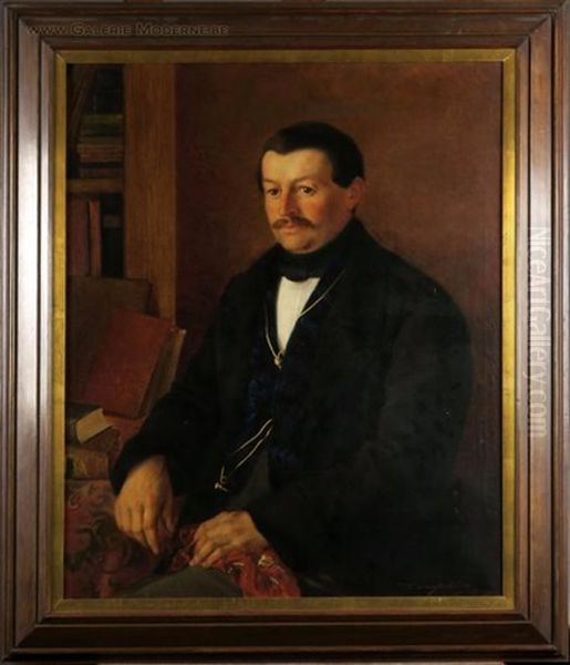 Portrait D'homme Oil Painting by Henry Campotosto