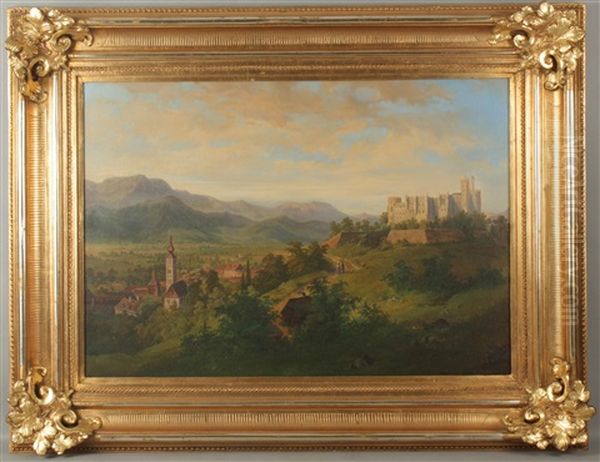 Wolfsberg Oil Painting by Jakob Canciani