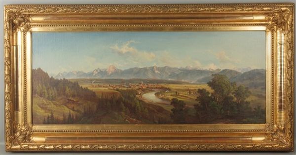 Villach Von Norden Oil Painting by Jakob Canciani