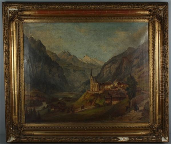 Heiligenblut Mit Dem Grosglockner Oil Painting by Jakob Canciani