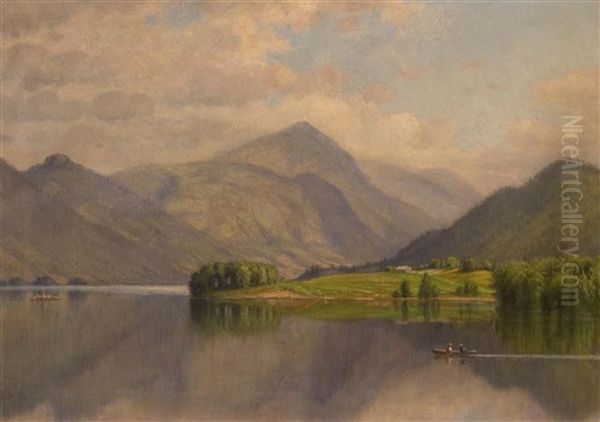 Black Mountain, Lake George Oil Painting by George E. Candee