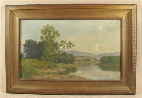 Wyoming Valley Penn Oil Painting by George E. Candee