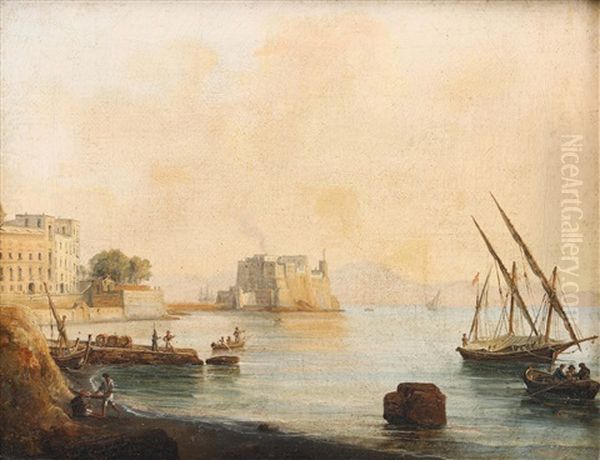 Castello Di Donna Anna A Napoli, 1826 by Salvatore Candido