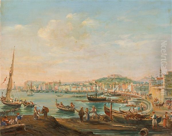 Paesaggio Di Napoli by Salvatore Candido