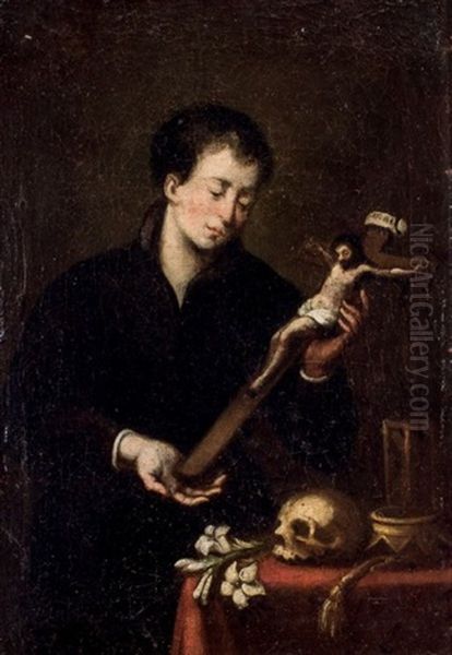 Santo (attributed To Workshop) Oil Painting by Alonso Cano