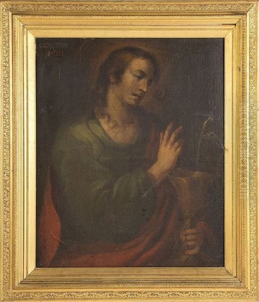 St. John The Evangelist Oil Painting by Alonso Cano