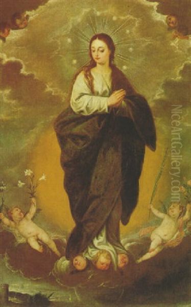 Inmaculada Oil Painting by Alonso Cano