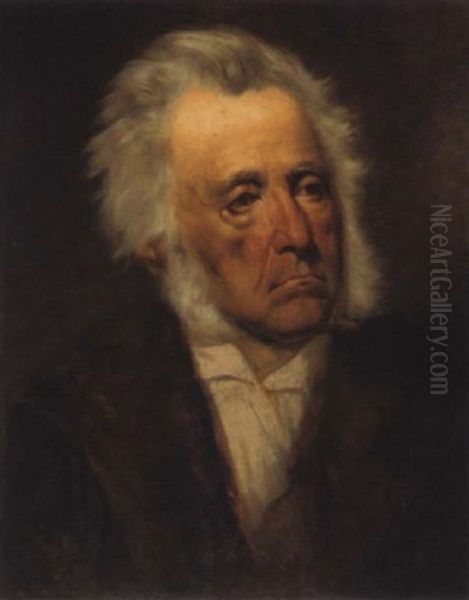 Portrat Arthur Schopenhauer Oil Painting by Hans Canon