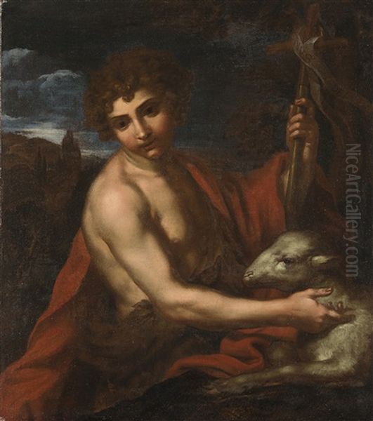 San Giovanni Battista Oil Painting by Domenico Maria Canuti