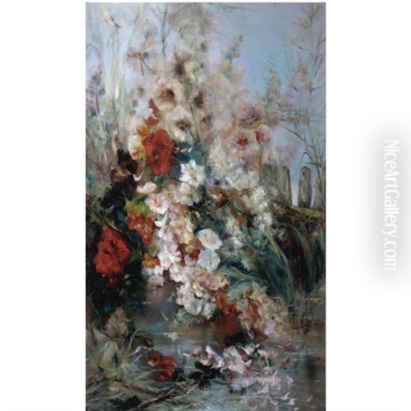 Summer Bouquet Oil Painting by Jean Capeinick