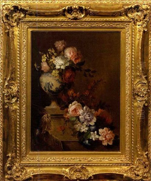 Floral Still Life Oil Painting by Jean Capeinick