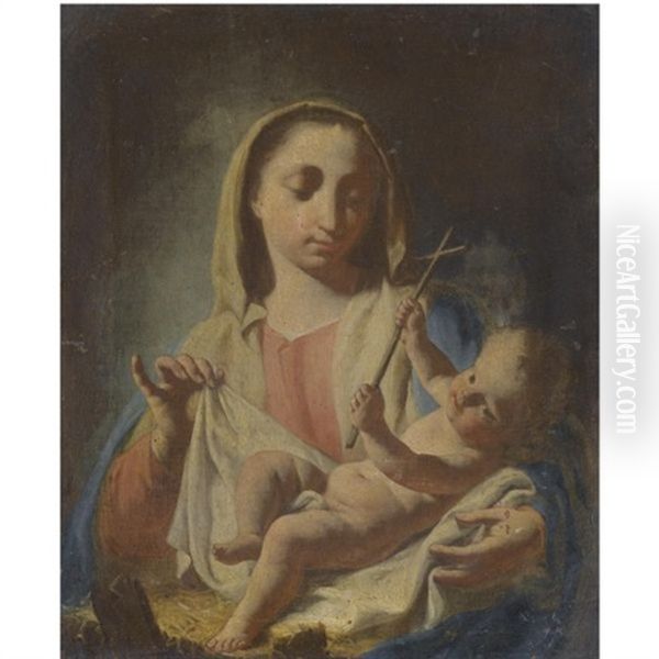 The Madonna And Child by Francesco Capella