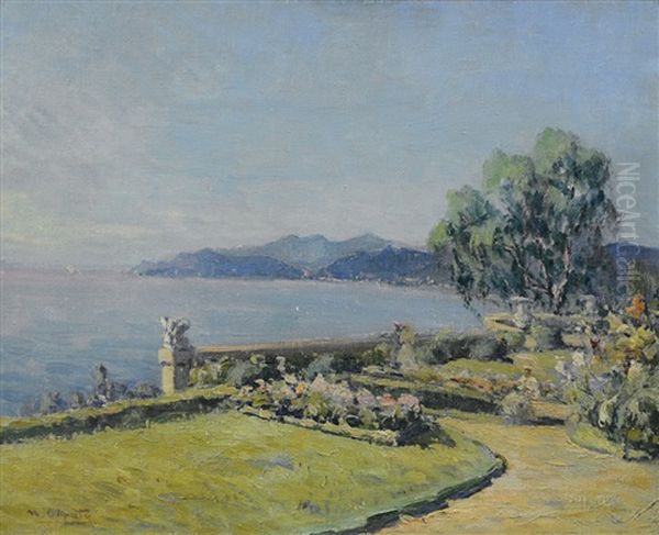 Giardino Sul Mare Oil Painting by Ulisse Caputo