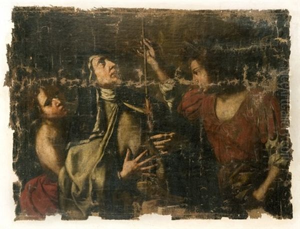 Estasi Di Santa Teresa by Giovanni Battista Caracciolo