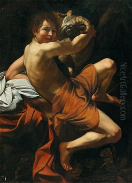 Saint John The Baptist Oil Painting by  Caravaggio