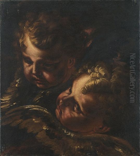 Cherubini Oil Painting by  Caravaggio