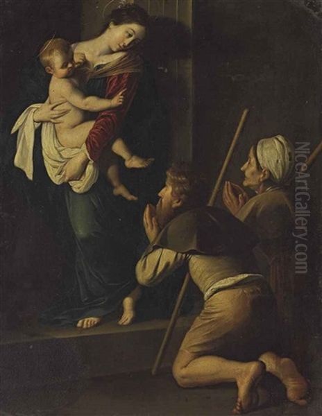 The Madonna Of Loreto Oil Painting by  Caravaggio