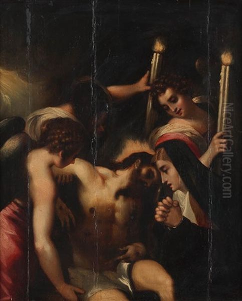 Beweinung Christi Oil Painting by  Caravaggio