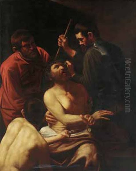 Cristo Icoronato Di Spine Oil Painting by  Caravaggio