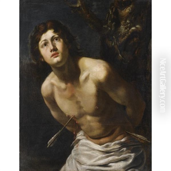 Saint Sebastian Oil Painting by  Caravaggio