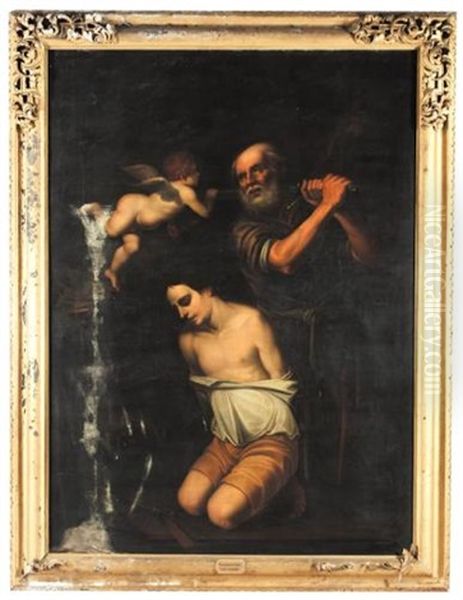 The Sacrifice Of Isaac Oil Painting by  Caravaggio