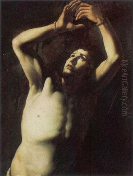 San Sebastiano Oil Painting by  Caravaggio