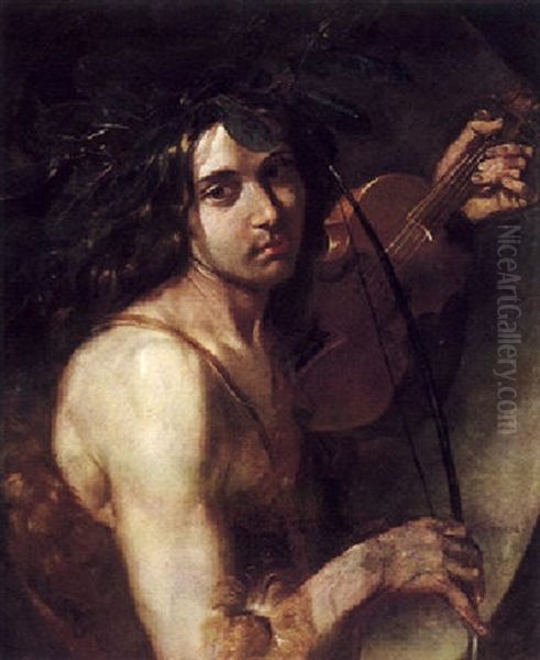 Orpheus Oil Painting by  Caravaggio