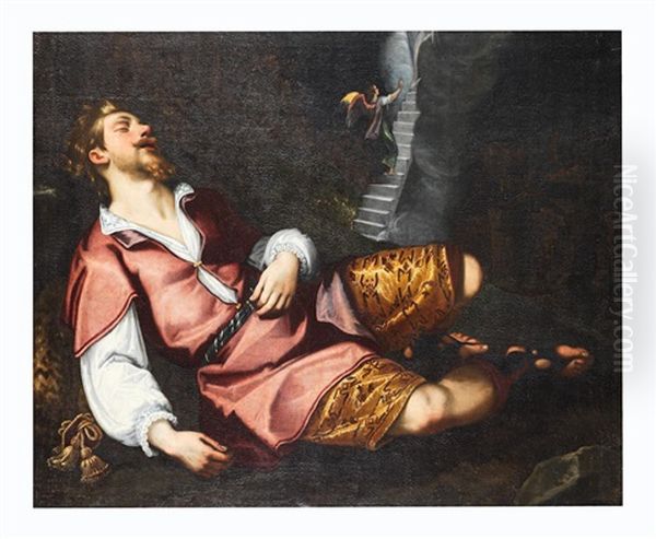 Jacob's Dream Oil Painting by Lodovico (Il Cigoli) Cardi