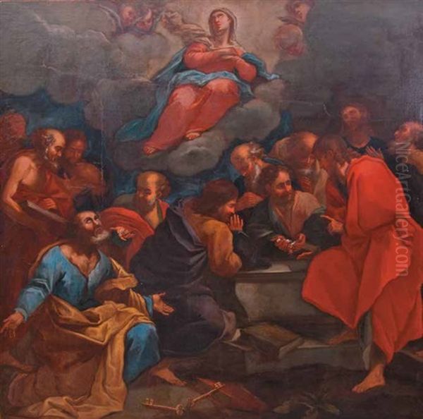 Assunzione Oil Painting by Lodovico (Il Cigoli) Cardi