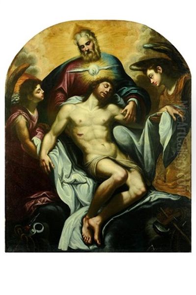 Trinita Oil Painting by Lodovico (Il Cigoli) Cardi