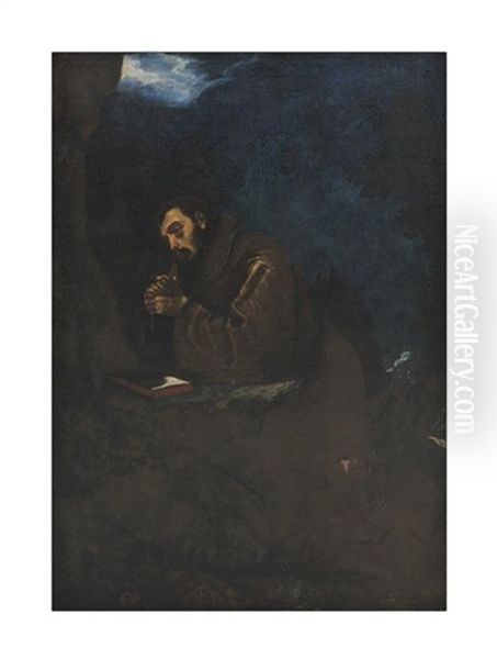 St. Francis Oil Painting by Lodovico (Il Cigoli) Cardi