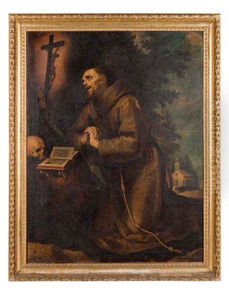 San Francesco Oil Painting by Lodovico (Il Cigoli) Cardi