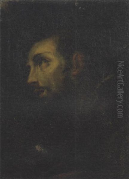 San Francesco D'assisi Oil Painting by Lodovico (Il Cigoli) Cardi