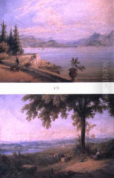 Lago Maggiore Oil Painting by Gabriel Carelli