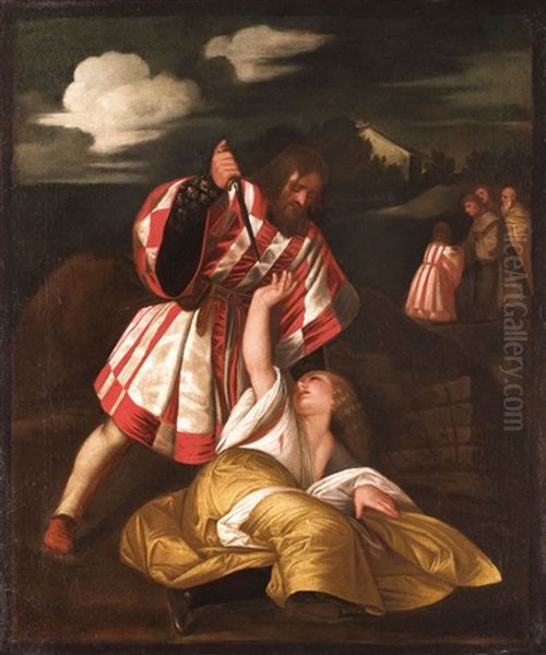 Der Mord Oil Painting by Giovanni Cariani