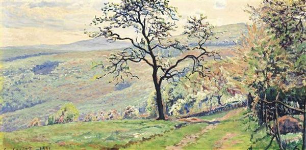 Printemps Oil Painting by Gustave Camille Gaston Cariot