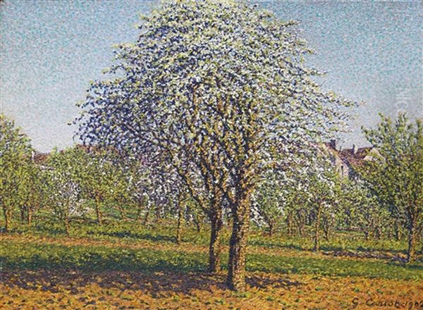 Floreal Oil Painting by Gustave Camille Gaston Cariot