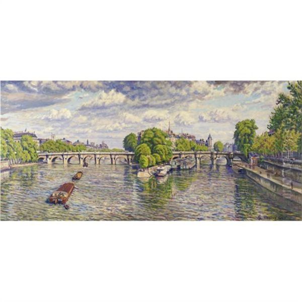 Le Pont Neuf A Paris (juillet Nuageux No. 2) by Gustave Camille Gaston Cariot