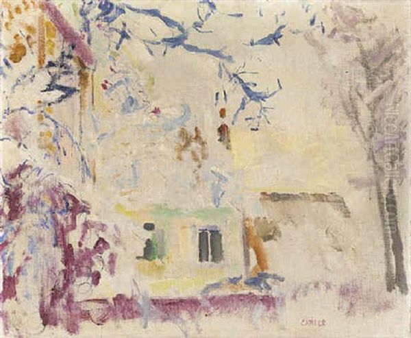 Arthur Carles And Edward Steichen's Studio In Paris Oil Painting by Arthur Beecher Carles