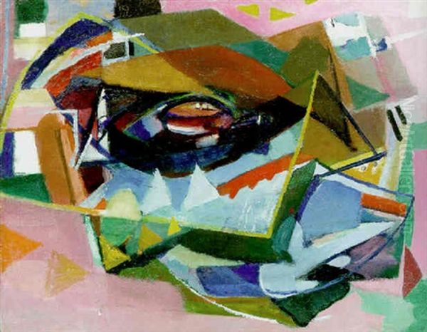 Composition Oil Painting by Arthur Beecher Carles