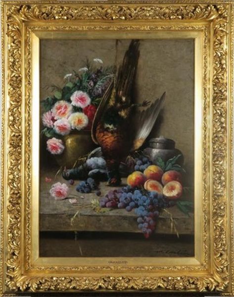 Nature Morte Oil Painting by Max Carlier