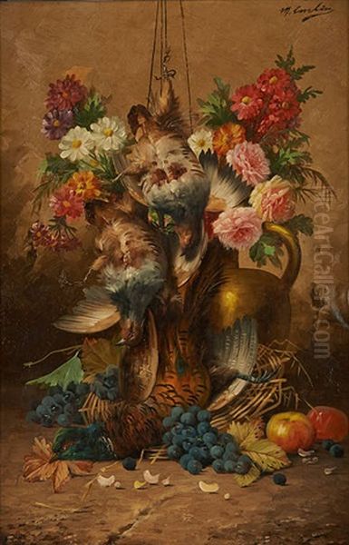 Nature Morte Oil Painting by Max Carlier