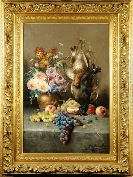 Nature Morte Oil Painting by Max Carlier